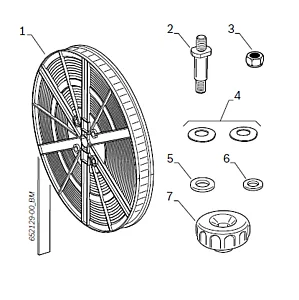 Klebegewichtspule und -spulenhalter | für MT Zero 6 & 8 | 1 695 656 872