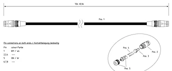 Verbindungsleitung 10 m | 1 690 203 025 Verbindungsleitung 10 m | 1 690 203 025