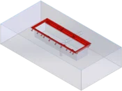 BD 7xxx / 1000 mm / 13 to | track width 2800 mm | non-separated (w/o pit) | Built-in frame BD 7xxx / 1000 mm / 13 to | track width 2800 mm | non-separated (w/o pit) | Built-in frame