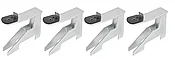 | for scooters | Set clamping jaws | 4 pcs. | for scooters | Set clamping jaws | 4 pcs.