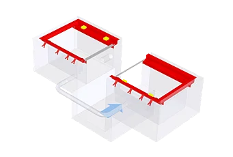 Fundamentrahmen BD 8xxx / 1300 mm | für Arbeitsgrube | 1 691 810 763