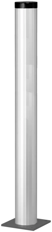 aluminium | RAL 7016 | for TV Monitor / rectangular analog display | Stand column aluminium | RAL 7016 | for TV Monitor / rectangular analog display | Stand column