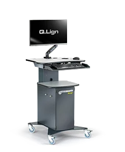 Fahrwagen mit 27"-Monitor | für Q.Lign | 1 690 201 055 Fahrwagen mit 27"-Monitor | für Q.Lign | 1 690 201 055