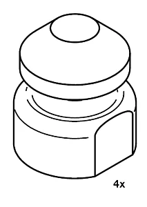 Wandhalter für Messwertaufnehmer | für Easy3D+ | 1 690 701 507 Wandhalter für Messwertaufnehmer | für Easy3D+ | 1 690 701 507