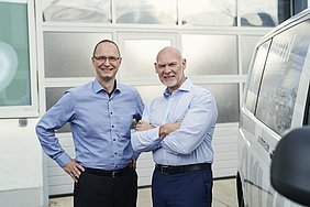 Marco Kempin und Gary Palmer Marco Kempin und Gary Palmer